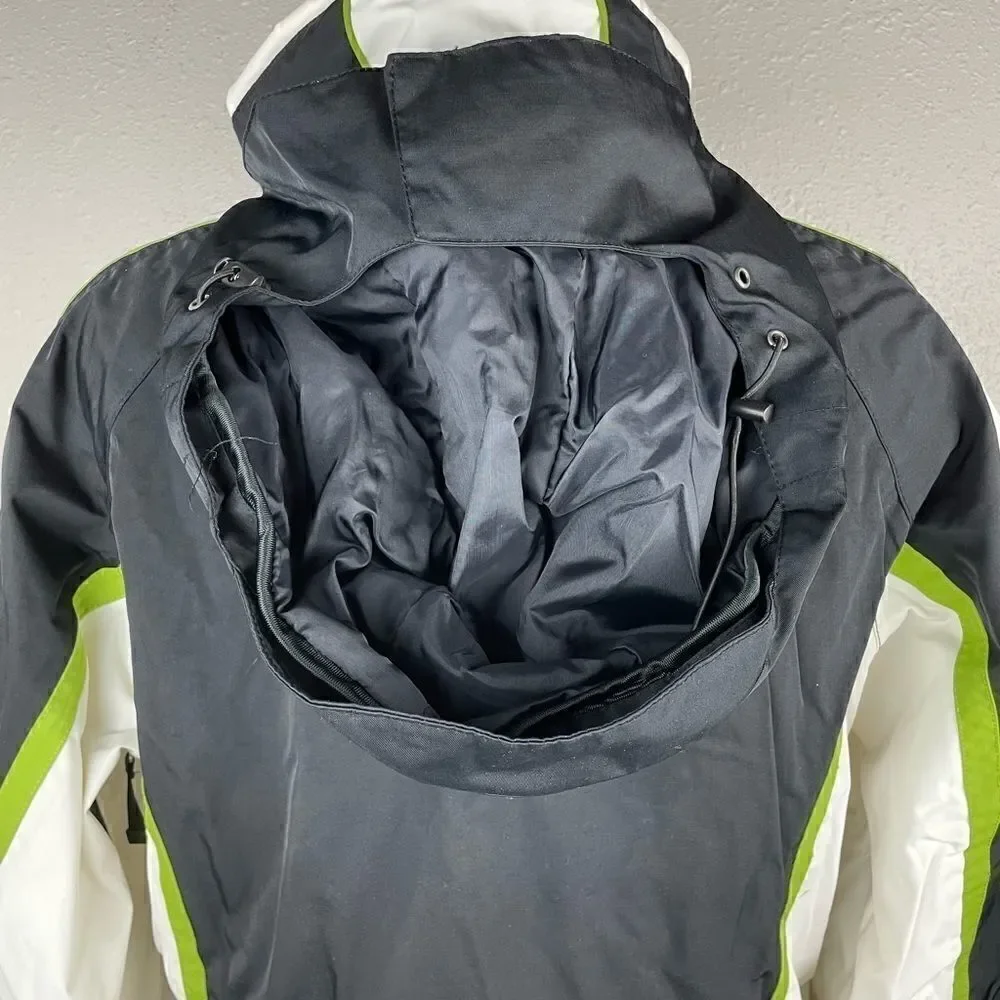 Crane Sports Hooded Ski/Snowboard Jacket Size M EUC